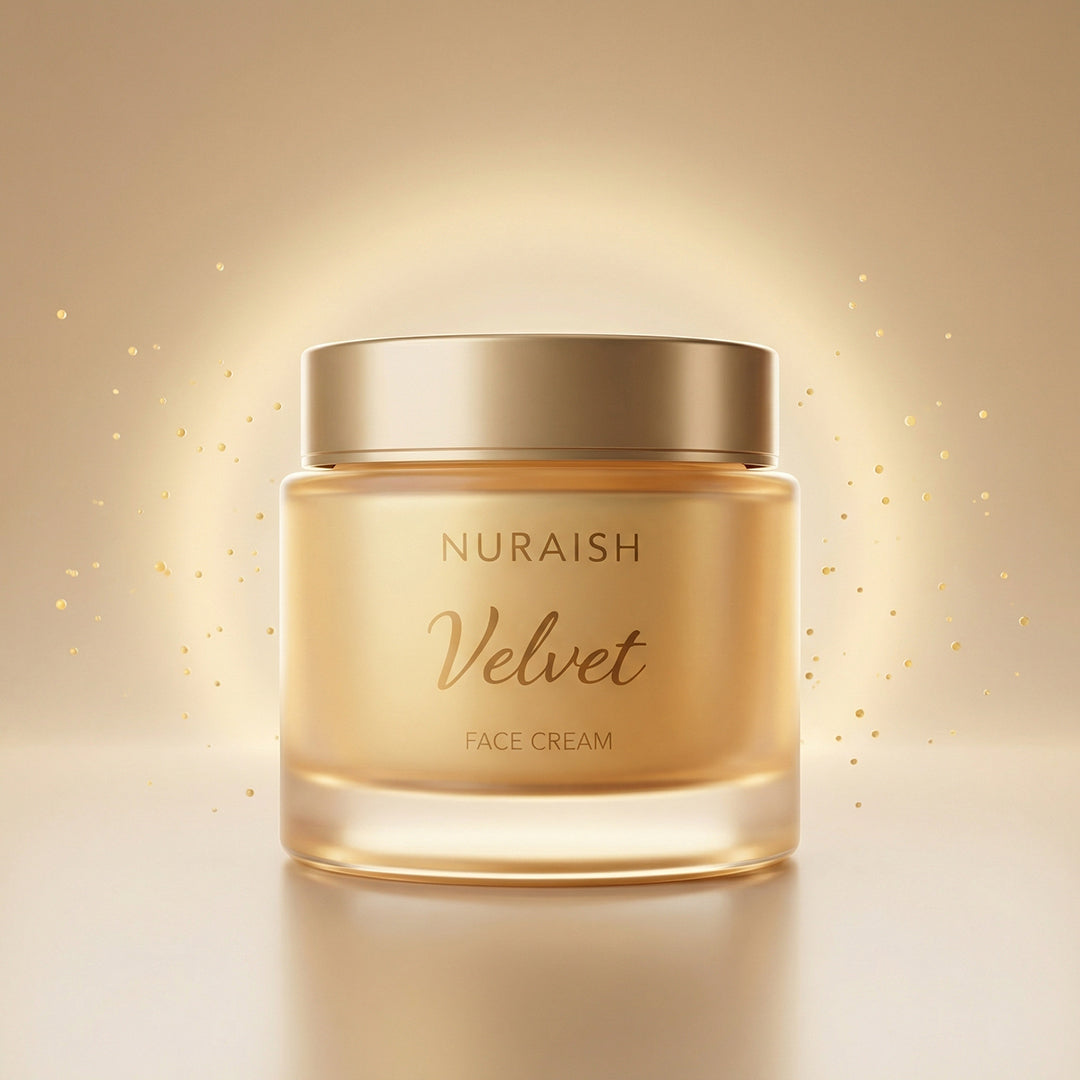 NURAISH Velvet Face Cream | Luxury Hydrating Glow Moisturizer