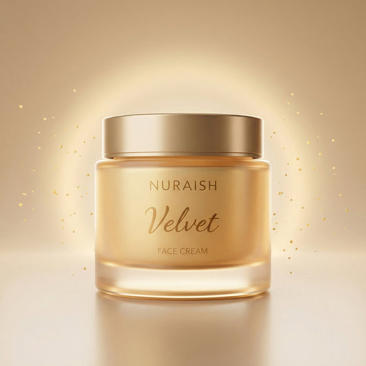 NURAISH Velvet Face Cream | Luxury Hydrating Glow Moisturizer