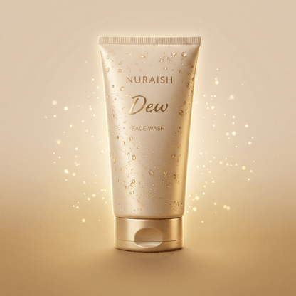 NURAISH Dew Face Wash | Luxury Hydrating Glow Cleanser